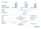 Keeler Slit Lamp K, Q & Z Series Technical Specifications