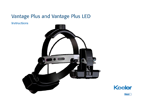 Keeler Vantage Plus Instructions For Use